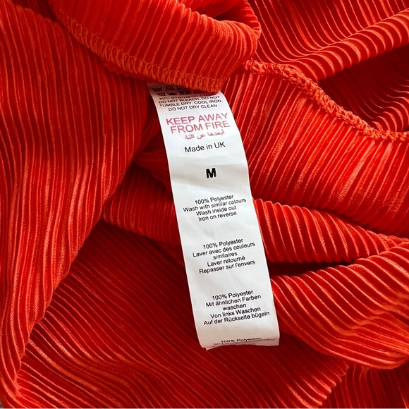 PrettyLittleThing Orange Beach Coverup Set - Picture 3 of 7